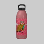 Bouteille rose de liberté de rose de hibou bouteilles