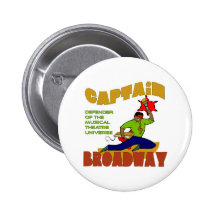 Bouton de capitaine Broadway (peau foncée) Badge