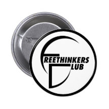 Bouton de club de libres penseurs pin's
