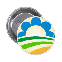 Bouton de hippie d'Obama Badge Avec Épingle