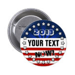 Bouton de vote des Etats-Unis Badges