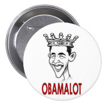 Bouton d'Obama Obamalot Pin's Avec Agrafe
