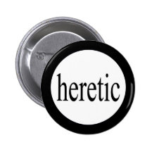 Bouton hérétique badge