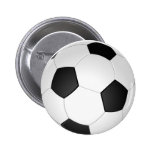 Bouton personnalisable du football badges