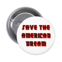 Bouton "sauvez rêve américain" pin's
