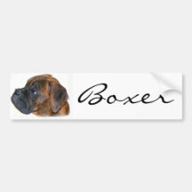 Boxerwelpen-Autoaufkleber