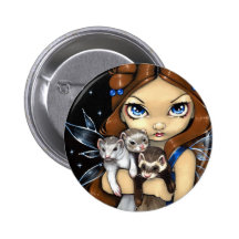 "Bracée bouton de furets" Badges Avec Agrafe