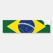 Brasilien-Flagge Autoaufkleber