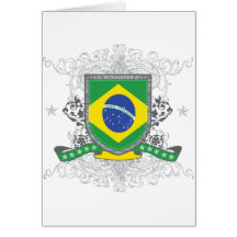 Brasilien-Schild Karte