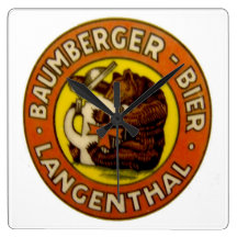 Brauerei Baumberger Langenthal Uhr