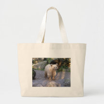 Braunbär Leinentaschen