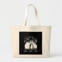 Braut-Kuss unter Eichen-Tasche - Schwarzes