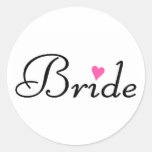 Braut Runder Sticker