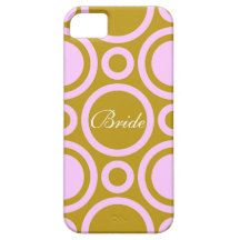 Braut TAN und rosa Mod iPhone 5 Fall iPhone 5 Cover