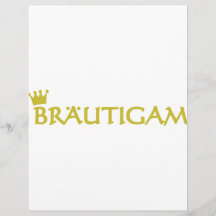 Bräutigam Ikone Individuelle Flyer