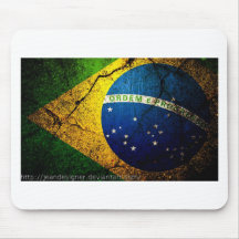 brazilian_flag_ tapis de souris