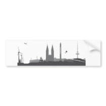 Bremen Skyline Aufkleber Auto Sticker