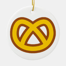 Bretzel de bonification ornements de noël
