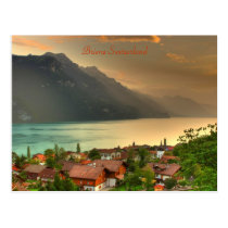 Brienz die Schweiz u. See Brienzersee u. Schweizer postkarten
