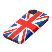 Britische Flagge (Gewerkschafts-Jack) iPhone 4 Etuis