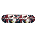 BRITISCHE Überlastung 2 Toms und Jerry Personalisiertes Skatedeck