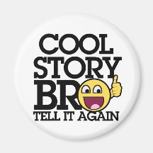 Bro frais d'histoire magnets pour réfrigérateur