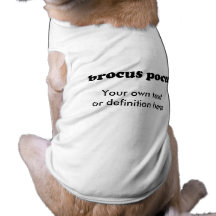 BROCUS POCUS TEE-SHIRTS POUR TOUTOUS