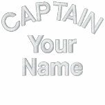 Brodé - je suis le capitaine. Obtenez au-dessus de Sweat-shirt Brodé