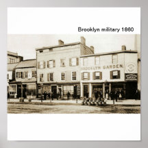Brooklyn-Militär druckt Plakat