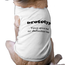 BROTOTYPE MANTEAU POUR TOUTOUS