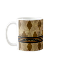 Brown und Gold Argyle - fertigen Sie besonders an