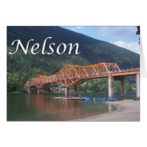 Brücke: Nelson, BC Grußkarten