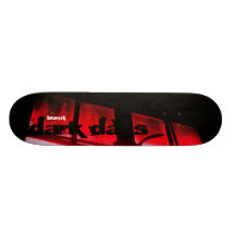 Brûlés "jours sombres " skateboard customisable