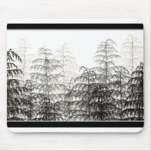 Brume de cigûe tapis de souris