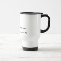 Brustkrebs-Kriegers-Reise-Becher Tasse