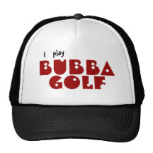 Bubba Golf-Fernlastfahrer-Hut Retro Cap