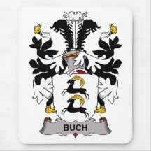 Buch Family Crest Mousepad