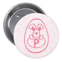 Buchstabe P Anstecknadelbuttons