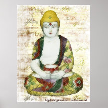Buddha-Nr. 1 oder "nicht ist das ursprünglich? " Plakatdrucke