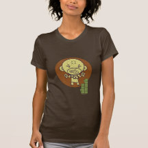 Buddhistischer Affe bleiben ruhig Tshirt