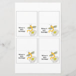 Buggy Placecards Flyer Druck