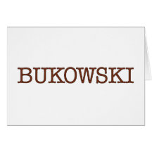 Bukowski Cartes