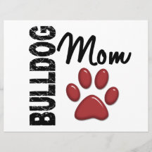 Bulldoggen-Mamma 2 Flyerdruck