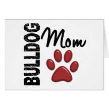 Bulldoggen-Mamma 2 Karte