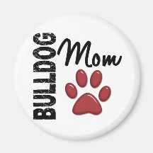 Bulldoggen-Mamma 2 Magnete