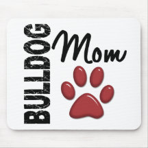 Bulldoggen-Mamma 2 Mousepads
