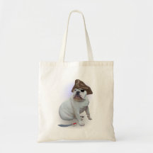 Bulldoggenpirat Einkaufstaschen