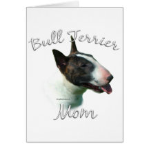 Bullterrier-Mamma 2 Karten