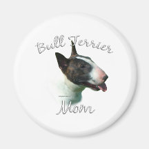 Bullterrier-Mamma 2 Magnete