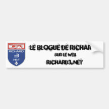 Bumper sticker Richard3.net Autocollants Pour Voiture